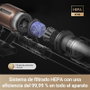 Dreame Z20 Aspiradora de Varilla Inalámbrica Negro/Cobre