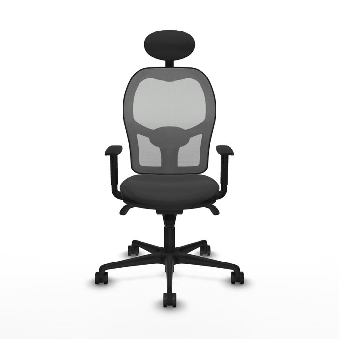 PIQUERAS Y CRESPO Silla de oficina Jorquera Gris con mecanismo Sincro PIQUERAS Y CRESPO Silla de oficina Jorquera Gris con mecanismo Sincro