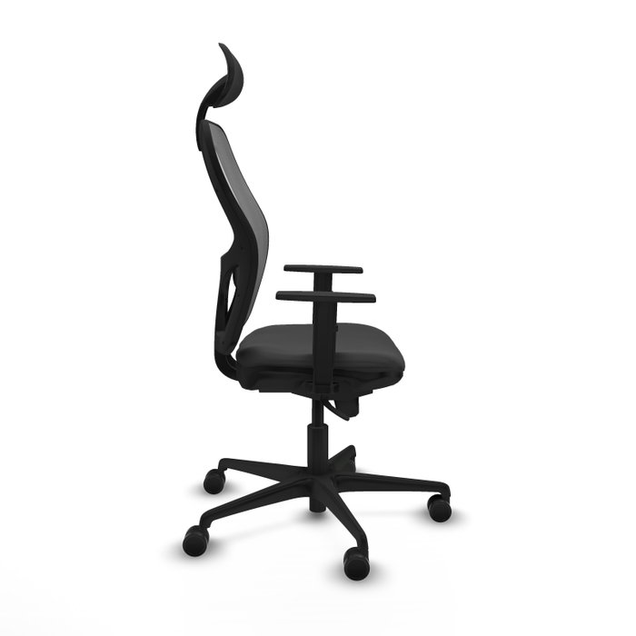 PIQUERAS Y CRESPO Silla de oficina Jorquera Gris con mecanismo Sincro PIQUERAS Y CRESPO Silla de oficina Jorquera Gris con mecanismo Sincro
