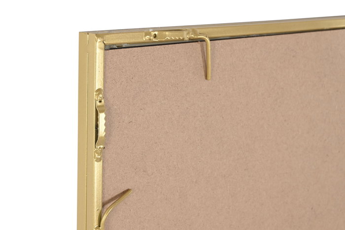 DKD Home Decor Espejo Loft Dorado 2 x 150 x 90 cm Hierro Cristal