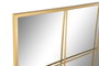 DKD Home Decor Espejo Loft Dorado 2 x 150 x 90 cm Hierro Cristal