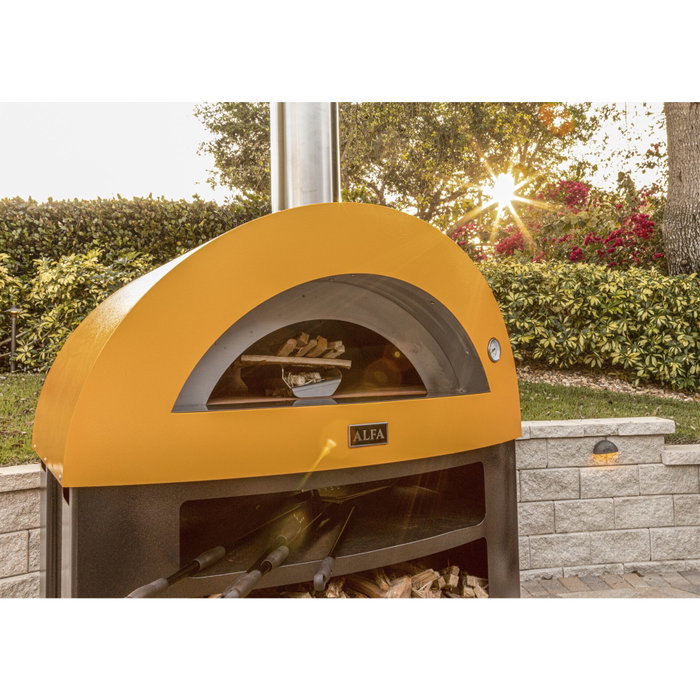 Alfa Moderno 5 Pizze Wood Yellow Horno para Pizza Alfa Moderno 5 Pizze Wood Yellow Horno para Pizza