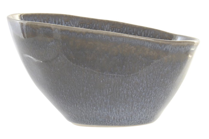 DKD Home Decor Bol para Salsa Azul Distressed