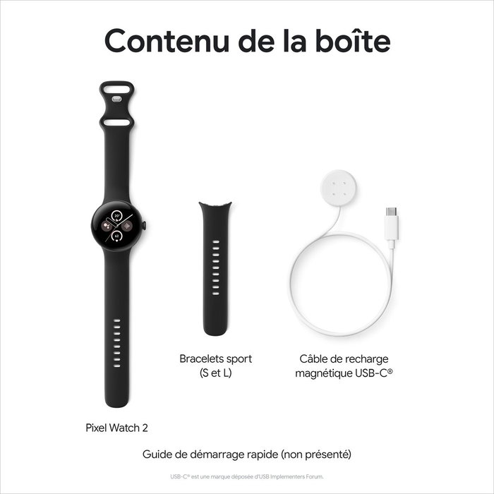 Smartwatch Google Pixel Watch 2 Negro 1,2" 41 mm Ø 41 mm