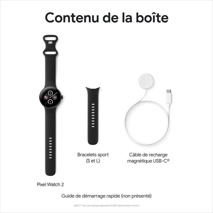 Smartwatch Google Pixel Watch 2 Negro 1,2" 41 mm Ø 41 mm