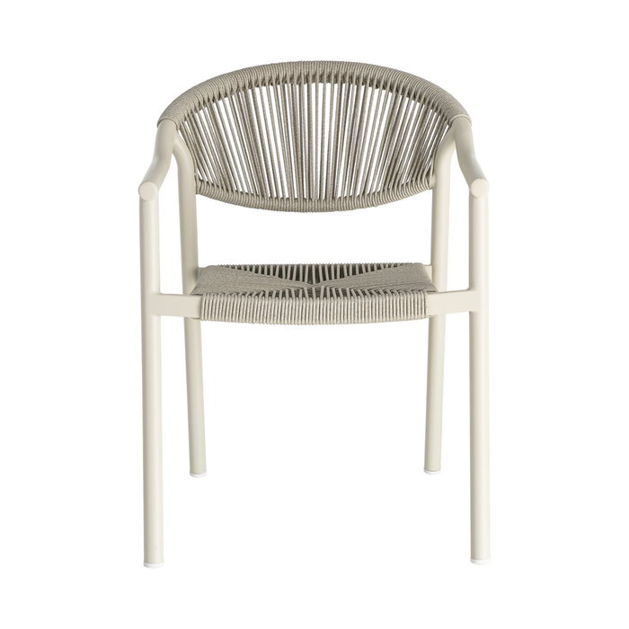 Silla Apilable Aluminio-Rattán Pe Ext. 56,50 X 62,50 X 80,50 (Set de 2) Silla Apilable Aluminio-Rattán Pe Ext. 56,50 X 62,50 X 80,50 (Set de 2)