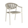 Silla Apilable Aluminio-Rattán Pe Ext. 56,50 X 62,50 X 80,50 (Set de 2)