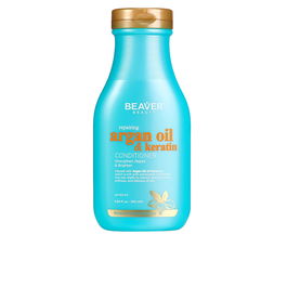 Beaver Acondicionador Reparador Aceite de Argán y Queratina 350 ml Cabello Seco y Dañado