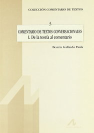 3.Comentario de textos conversacionales(I)De la teoría al comentario, Beatriz Gallardo Paúls - ARCO-LIBROS