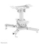 Neomounts Soporte de techo para proyector 45kg totalmente móvil blanco
