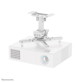 Neomounts Soporte de techo para proyector 45kg totalmente móvil blanco