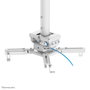 Neomounts Soporte de techo para proyector 45kg totalmente móvil blanco