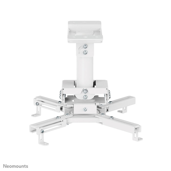 Neomounts Soporte de techo para proyector 45kg totalmente móvil blanco