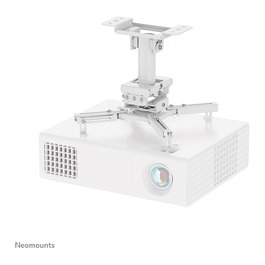 Neomounts Soporte de techo para proyector 45kg totalmente móvil blanco