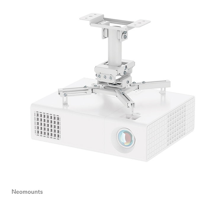 Neomounts Soporte de techo para proyector 45kg totalmente móvil blanco Neomounts Soporte de techo para proyector 45kg totalmente móvil blanco