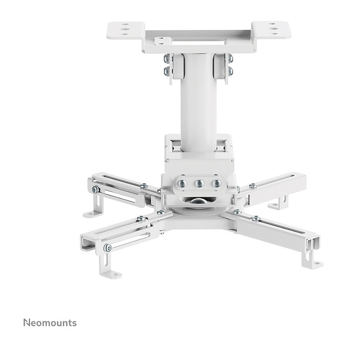 Neomounts Soporte de techo para proyector 45kg totalmente móvil blanco Neomounts Soporte de techo para proyector 45kg totalmente móvil blanco