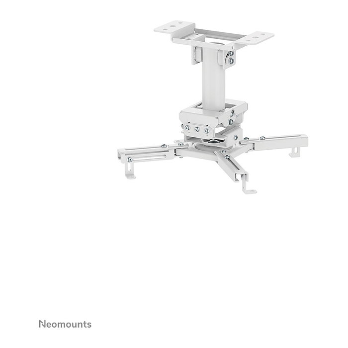Neomounts Soporte de techo para proyector 45kg totalmente móvil blanco Neomounts Soporte de techo para proyector 45kg totalmente móvil blanco