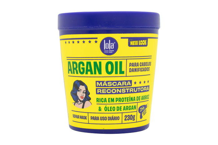Lola Cosmetics Mascarilla Reconstructiva Aceite de Argán 230g