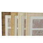 DKD Home Decor Marco Multifoto de Cristal 26x2x44 para 3 Fotos Surtido