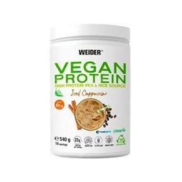 Weider Proteína Vegana Cappuccino Iced 540Gr