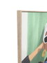 DKD Home Decor Cuadro Lienzo Chica Gafas, Pack de 2, 80x119,5 cm
