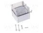 FIBOX SOLID Carcasa Universal de Policarbonato con Bisagras