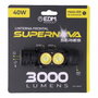 Edm Thunder Track Linterna LED frontal 3000 lm recargable