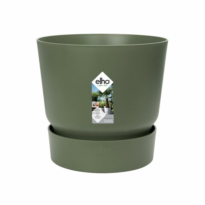 Elho Maceta Redonda Greenville 55 Verde Ø 55 x H 50 cm Elho Maceta Redonda Greenville 55 Verde Ø 55 x H 50 cm