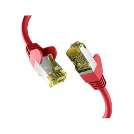 EFB Elektronik Patchkabel Cat6a S/FTP 0,25m Rojo EC020200047