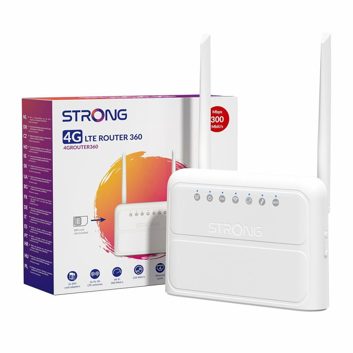 Strong 4GROUTER360 Router de Red Móvil 4G LTE Blanco Strong 4GROUTER360 Router de Red Móvil 4G LTE Blanco