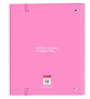 Carpeta de anillas Benetton Spring Azul cielo 27 x 32 x 3.5 cm