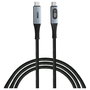 Verbatim Cable USB-C a USB-C 100W con Pantalla LED 1,2 m