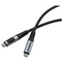 Verbatim Cable USB-C a USB-C 100W con Pantalla LED 1,2 m