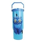KIDS LICENSING Botella de Acero Inoxidable K-Pop Demon Hunters Derpy Azul