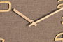 DKD Home Decor Pack de 2 Relojes de Pared en PVC 35x35 cm