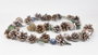 DKD Home Decor Guirnalda de Piñas Naturales Decape 7x7x150 cm, Pack de 2 unidades