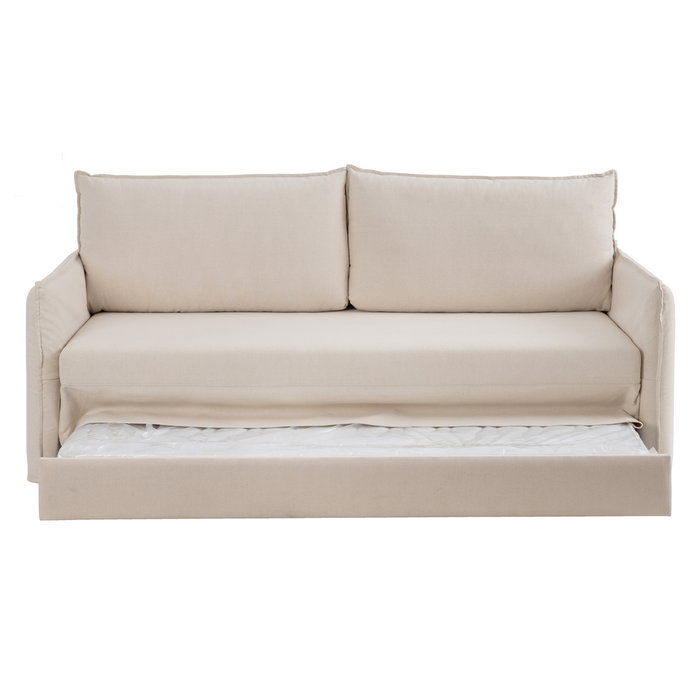 Sofá-Cama Nido Beige Tejido Salón 215 X 100 X 97 cm