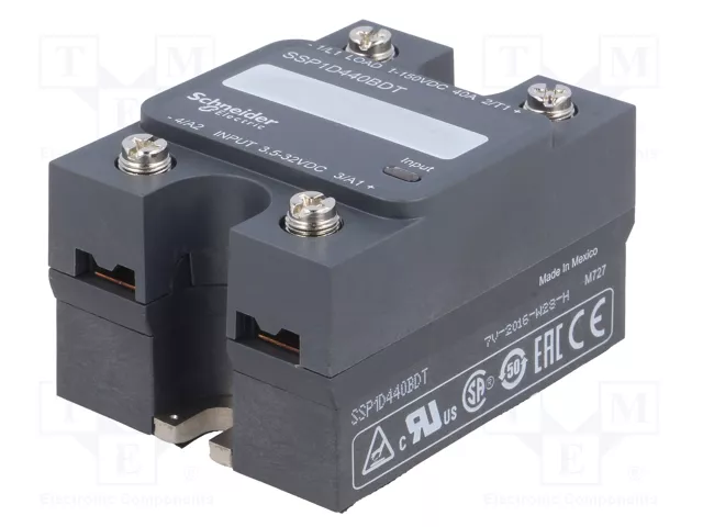 SCHNEIDER ELECTRIC SSP1D440BDT Relé de semiconductor monofásico SCHNEIDER ELECTRIC SSP1D440BDT Relé de semiconductor monofásico