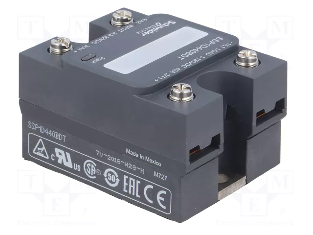 SCHNEIDER ELECTRIC SSP1D440BDT Relé de semiconductor monofásico SCHNEIDER ELECTRIC SSP1D440BDT Relé de semiconductor monofásico