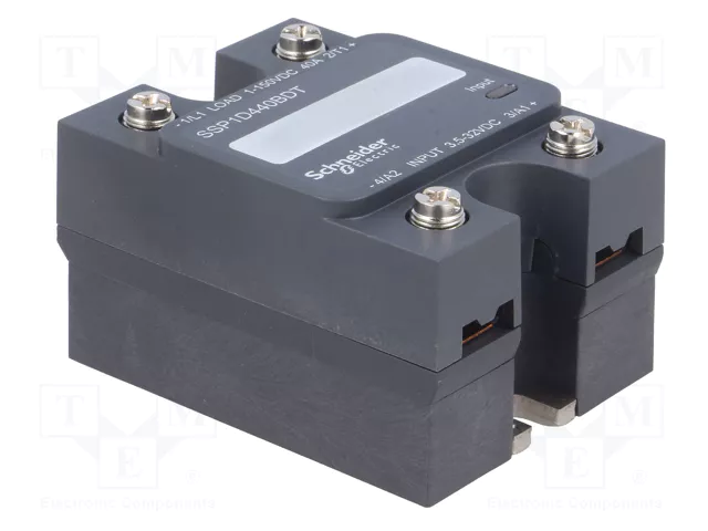 SCHNEIDER ELECTRIC SSP1D440BDT Relé de semiconductor monofásico SCHNEIDER ELECTRIC SSP1D440BDT Relé de semiconductor monofásico
