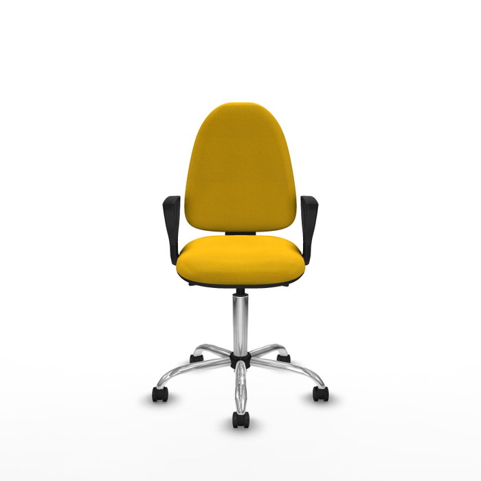 PIQUERAS Y CRESPO Silla de oficina Aýna con mecanismo Asincro en Amarillo PIQUERAS Y CRESPO Silla de oficina Aýna con mecanismo Asincro en Amarillo