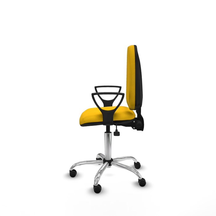 PIQUERAS Y CRESPO Silla de oficina Aýna con mecanismo Asincro en Amarillo PIQUERAS Y CRESPO Silla de oficina Aýna con mecanismo Asincro en Amarillo