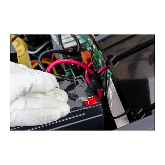 Green Cell Batería AGM Sellada de Plomo-Ácido AGM25 VRLA 12V 75Ah (7.5Ah/2800 mAh), Universal, Negro