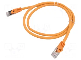 GEMBIRD Patch cord Cat 6a S/FTP de 2m naranja