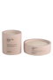 Aberto Design Velas Watch Me Burn con Esencia de Ámbar - Set de 2 Velas de Hormigón Beige para el Hogar