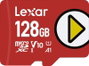 Lexar PLAY microSDXC UHS-I Card 128 GB Clase 10 - Rojo