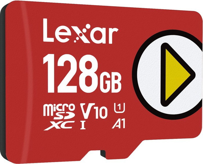 Lexar PLAY microSDXC UHS-I Card 128 GB Clase 10 - Rojo