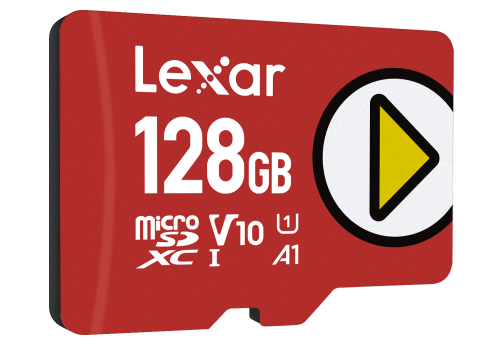Lexar PLAY microSDXC UHS-I 128 GB Clase 10 Roja Lexar PLAY microSDXC UHS-I 128 GB Clase 10 Roja