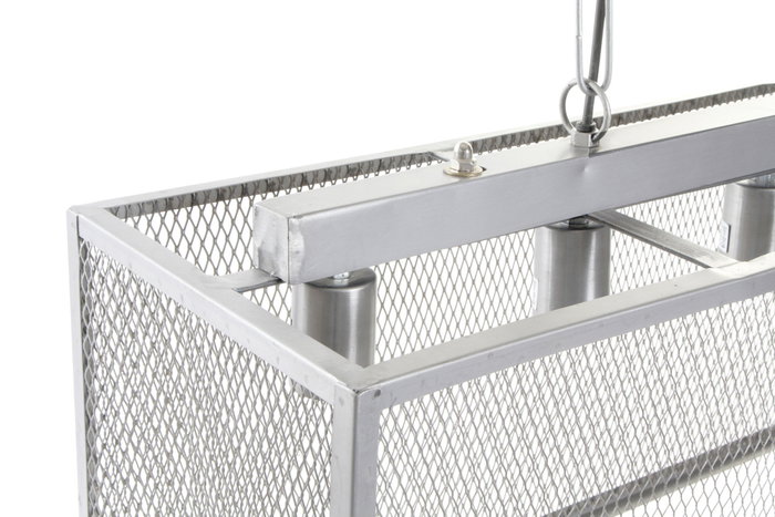 DKD Home Decor Lámpara de Techo Metal Gris 79x26x120 cm