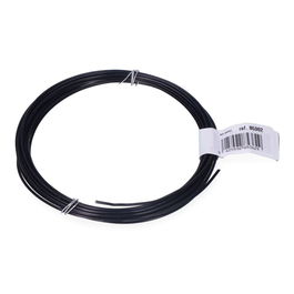 Edm Alambre Aluminio Negro Calibre Ø1,5 mm x 5 m Rollo